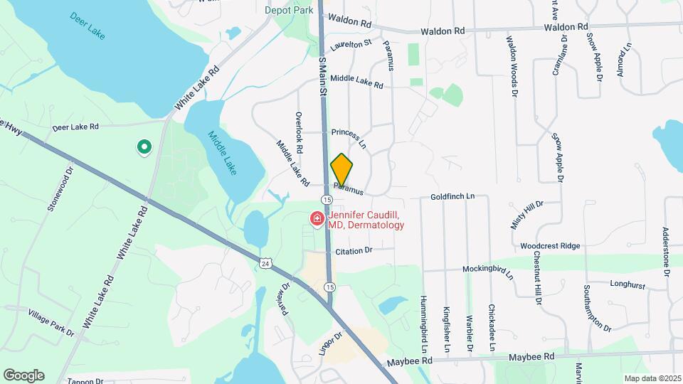 5800 Paramus Map and Location Details