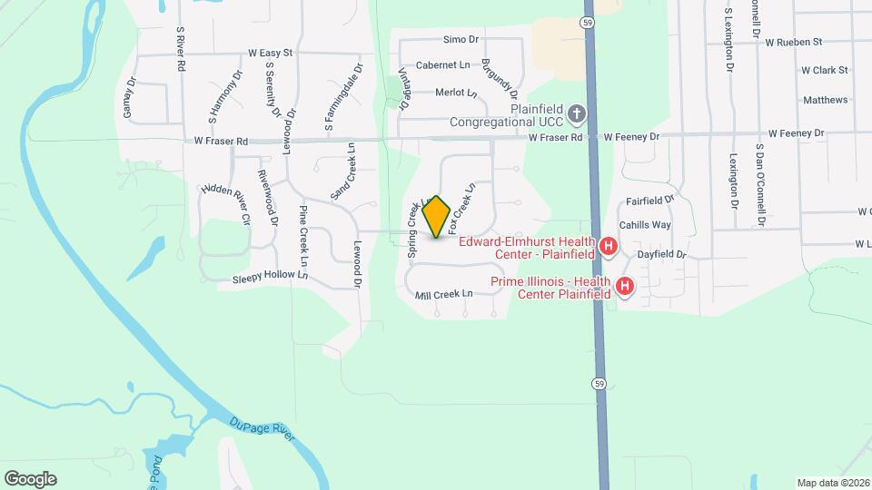 24305 Cedar Creek Ln Map and Location Details