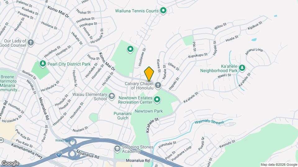 98-1073 Komo Mai Dr Map and Location Details