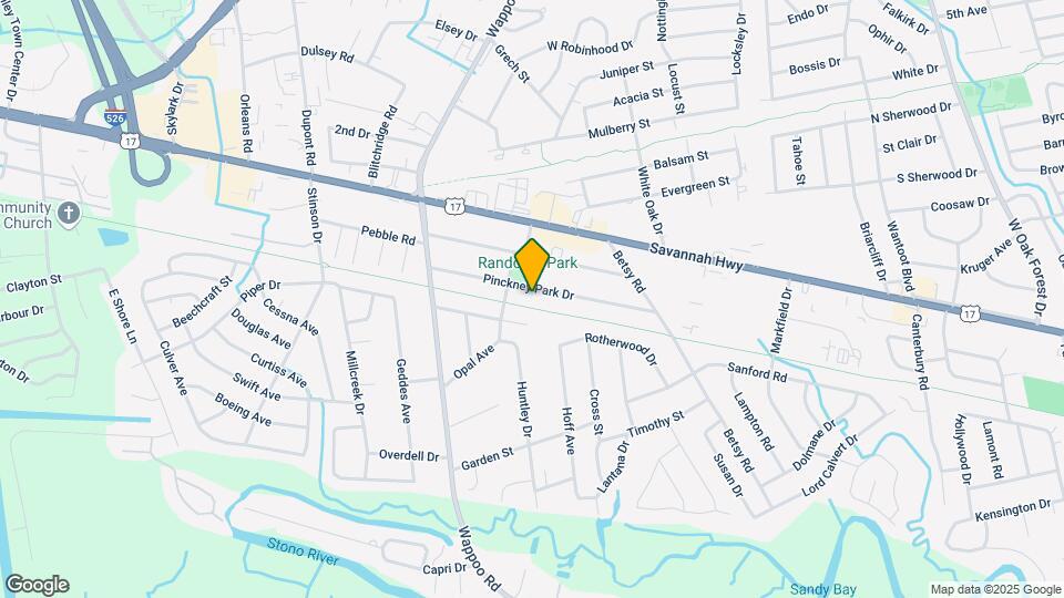 1685 Pinckney Park Dr Map and Location Details