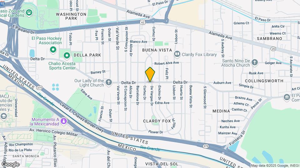 5330 Delta Dr Map and Location Details