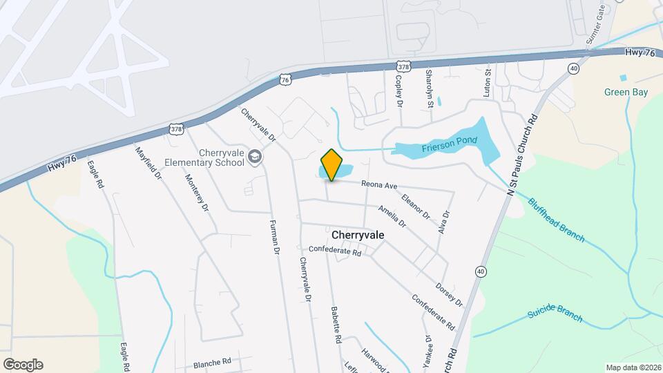 4442 Reona Ave Map and Location Details