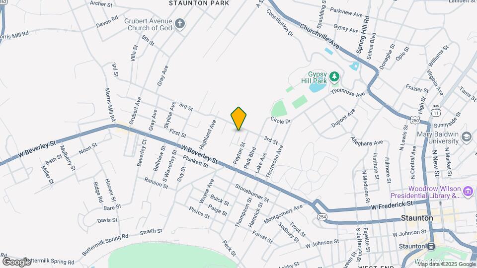 117 Olive St Map and Location Details