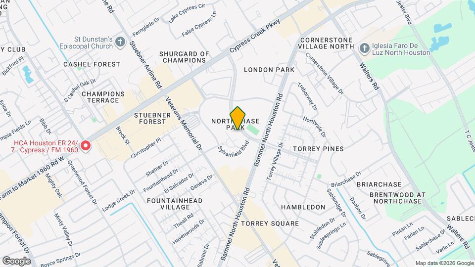 14343 Torrey Chase Blvd Map and Location Details