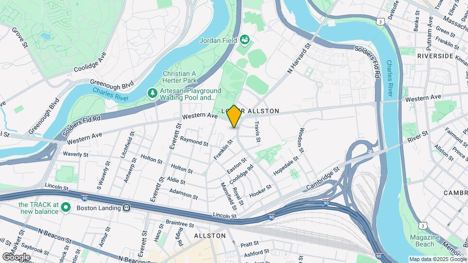 219 N Harvard St, Unit 221 Map and Location Details