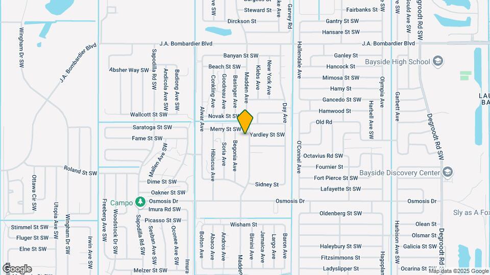 2106 Madden Ave Map and Location Details