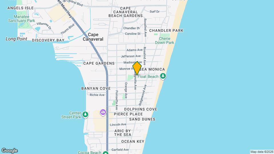 7777 Magnolia Ave Map and Location Details