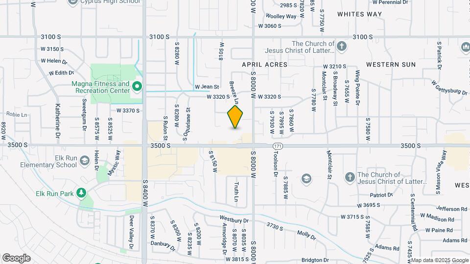 8051 W Copperfield Pl Map and Location Details