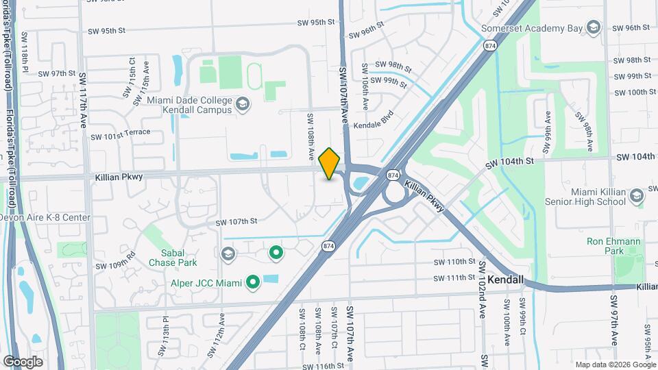 10411 SW 108th Ave, Unit 251 Map and Location Details