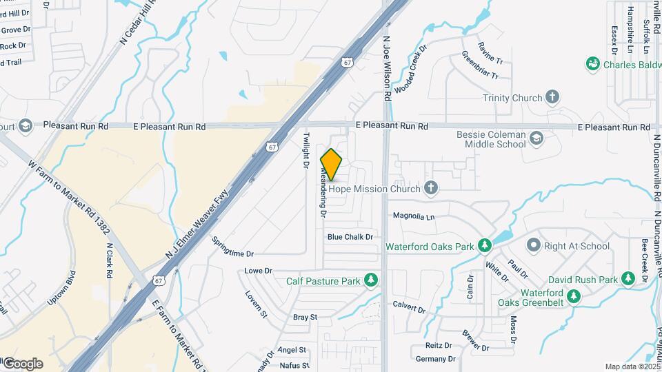 605 Woodlands Manor Dr Map and Location Details