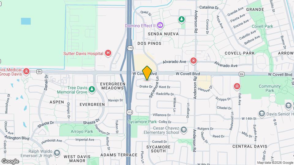 1571 Drake Dr Map and Location Details