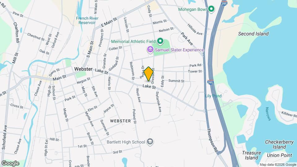 93 Lake St Map and Location Details