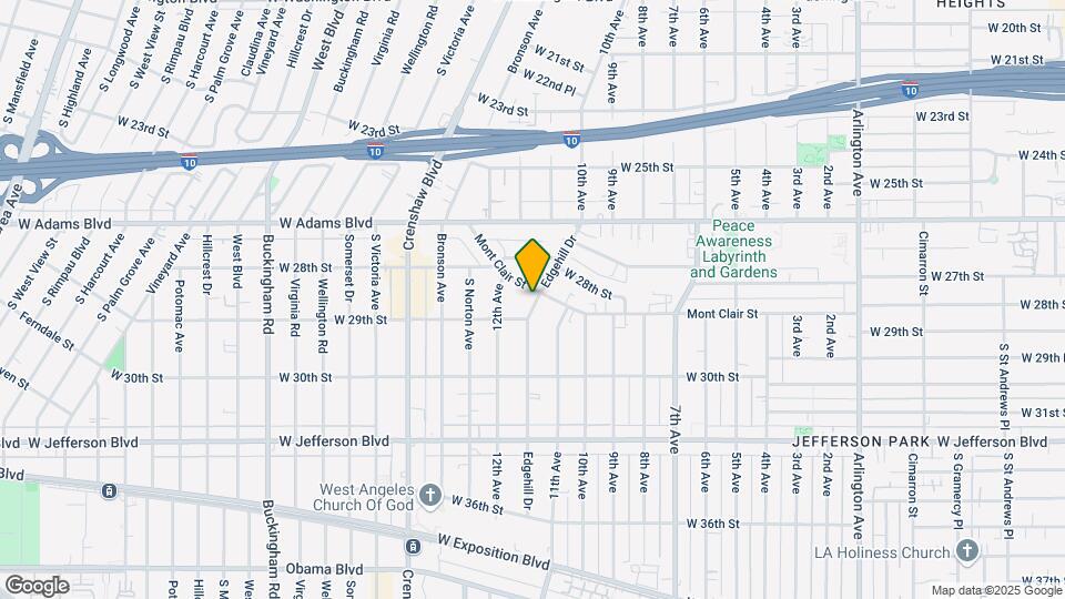 4002 Montclair Street Map and Location Details