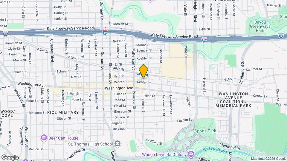 4338 Center St Map and Location Details