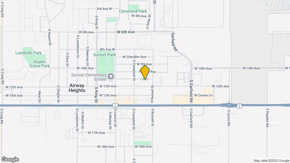 12411 W 11th Ave Map and Location Details