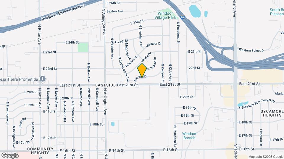 2145 Admiral Dr Map and Location Details