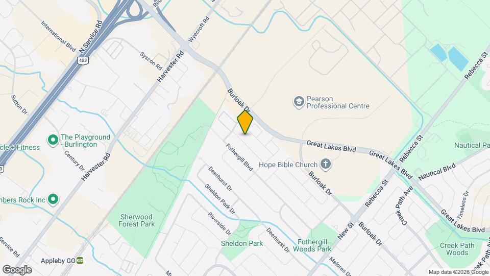 635 Amelia Crescent Map and Location Details