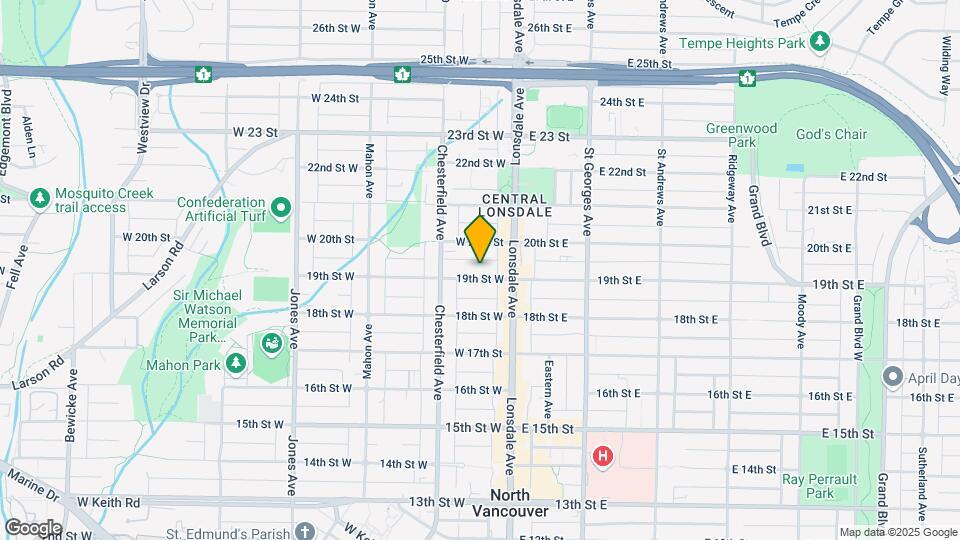 130 19th St Map and Location Details