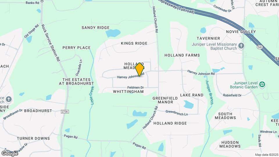 1409 Harvey Johnson Rd Map and Location Details