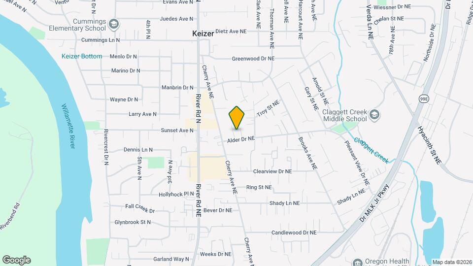 4018 Arleta Ave NE Map and Location Details