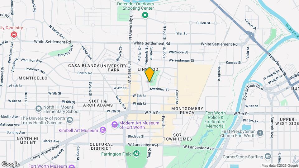 405 Wimberly St Map and Location Details