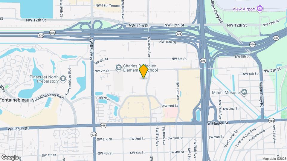 550 NW 82nd Ct Map and Location Details