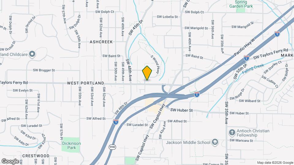 4545 SW Taylors Ferry Rd Map and Location Details