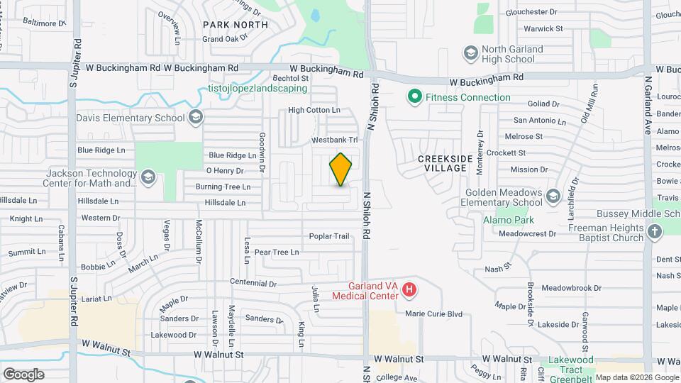 2514 Vera Wy Map and Location Details