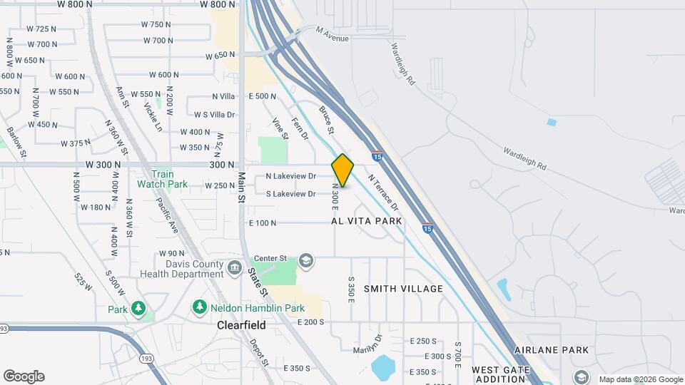 186 N 300 E Map and Location Details