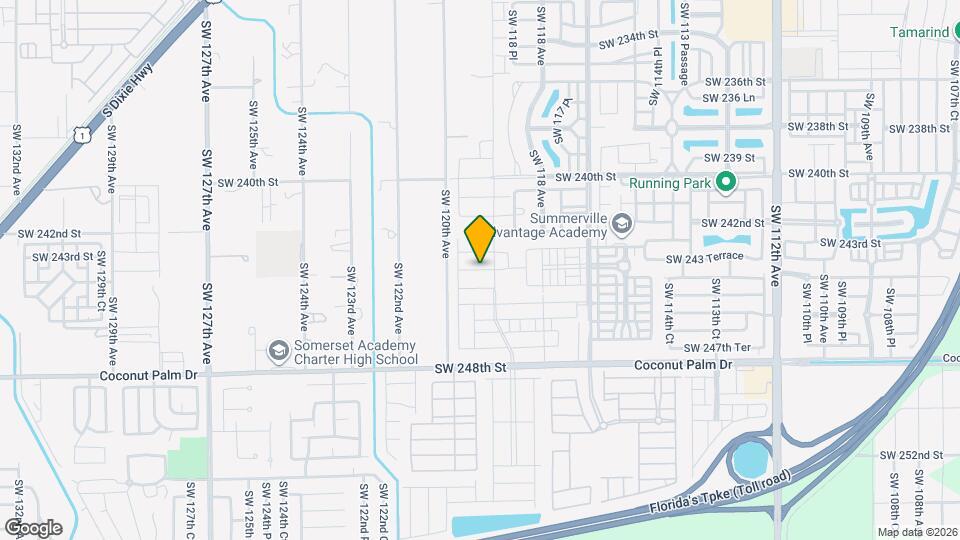 11928 SW 244th St Map and Location Details