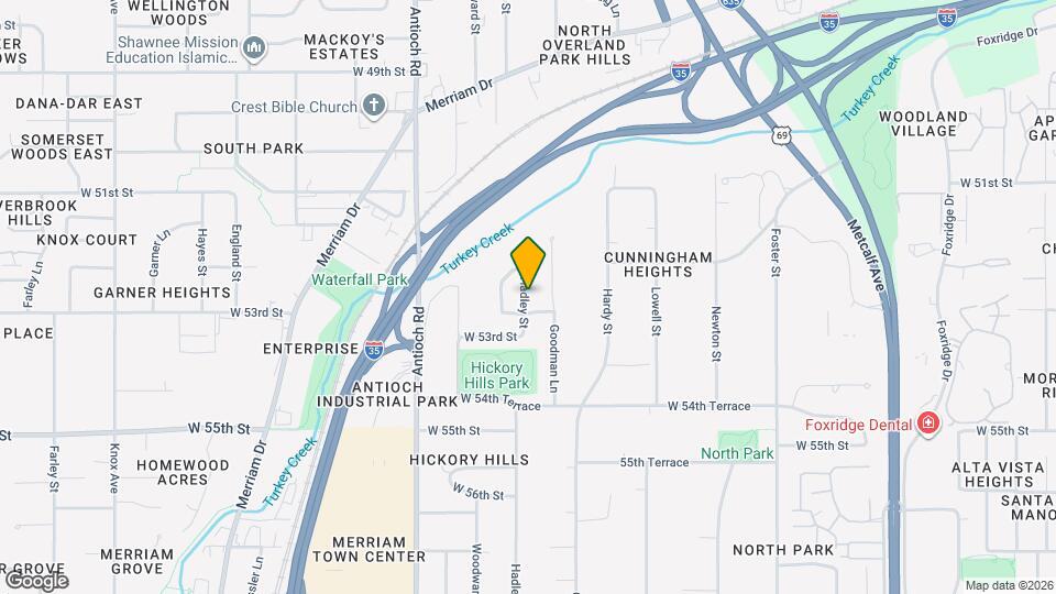 Hadley Park Apartments Map and Location Details
