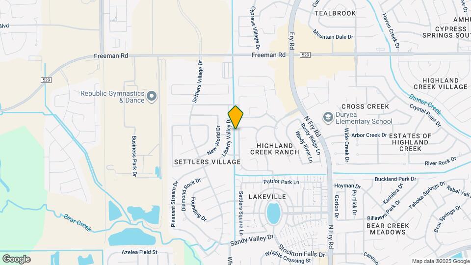 6727 Stonecross Creek Ln Map and Location Details