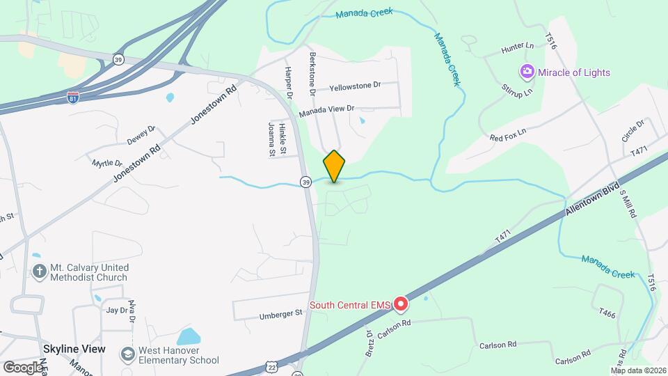 8110 Kelly Dr Mapa y Detalles de la Ubicación