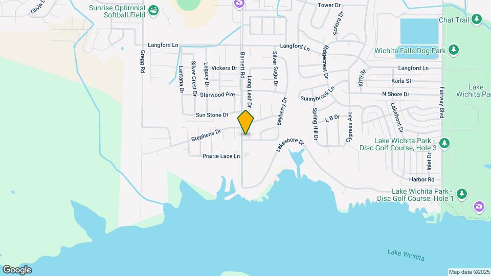 5510 Long Leaf Dr Map and Location Details