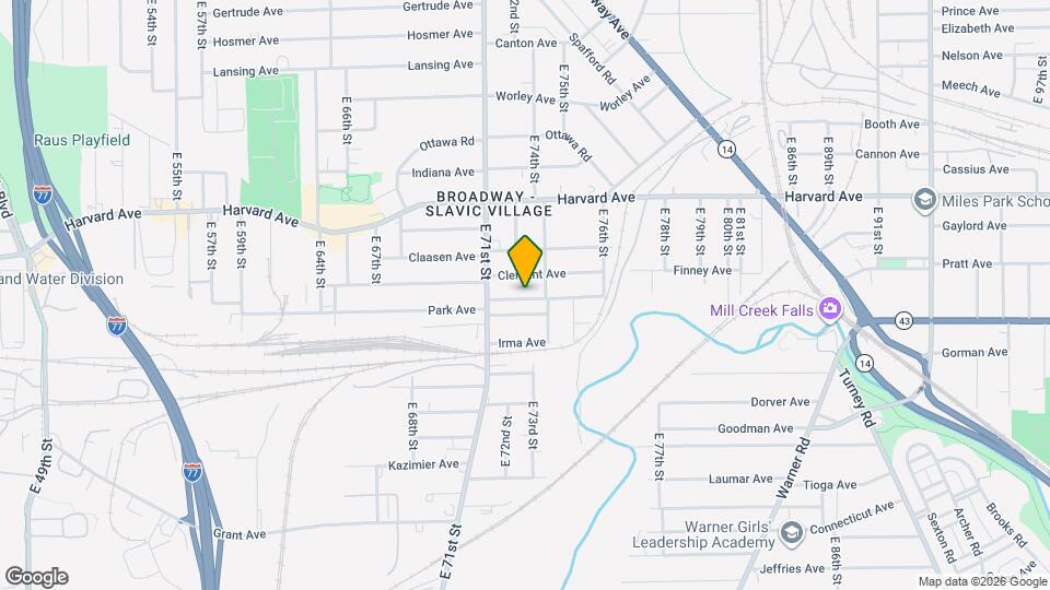 7209 Park Ave Map and Location Details