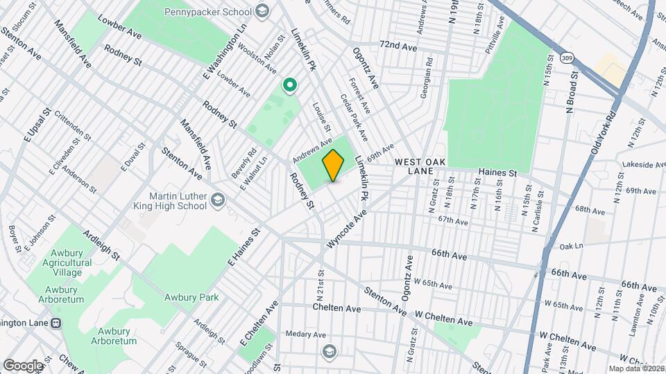 2070 Haines St Map and Location Details