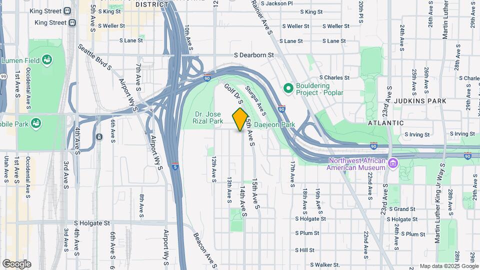 1307 14th Ave S Map and Location Details
