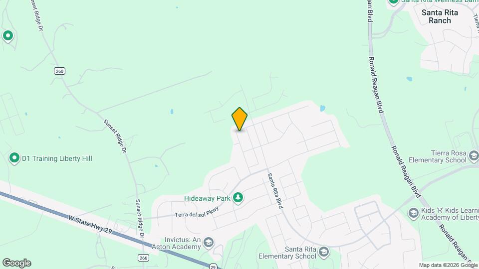 420 Bella Luna Way Map and Location Details