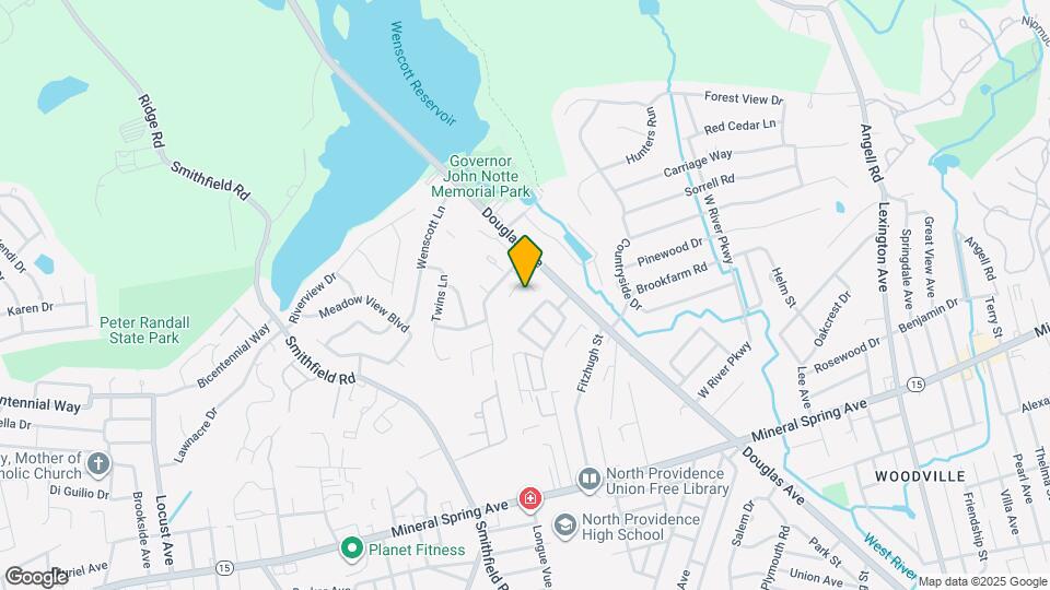 105 Woodside Dr Mapa y Detalles de la Ubicación