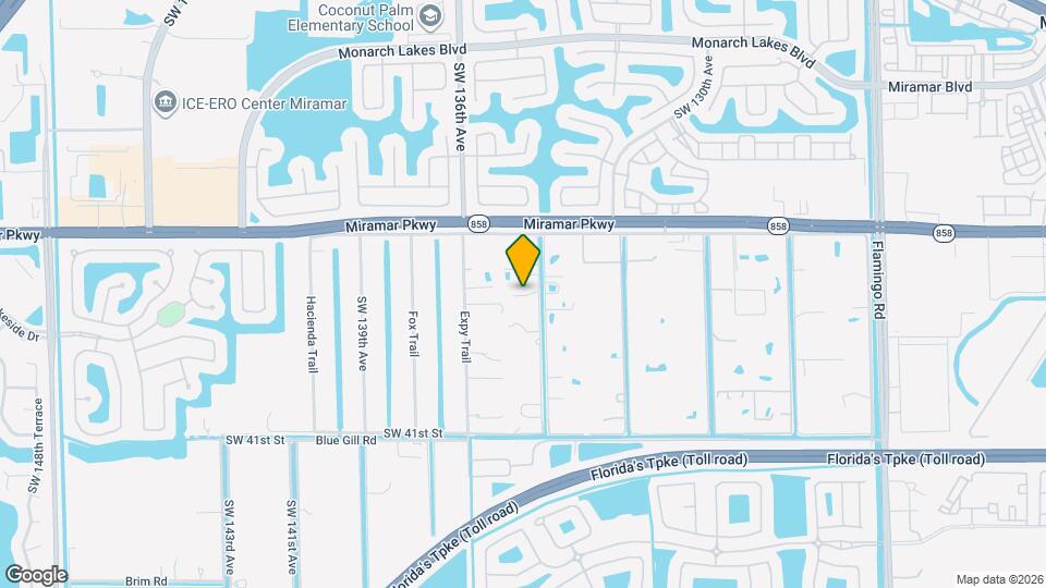 3450 SW 132nd Ave Map and Location Details