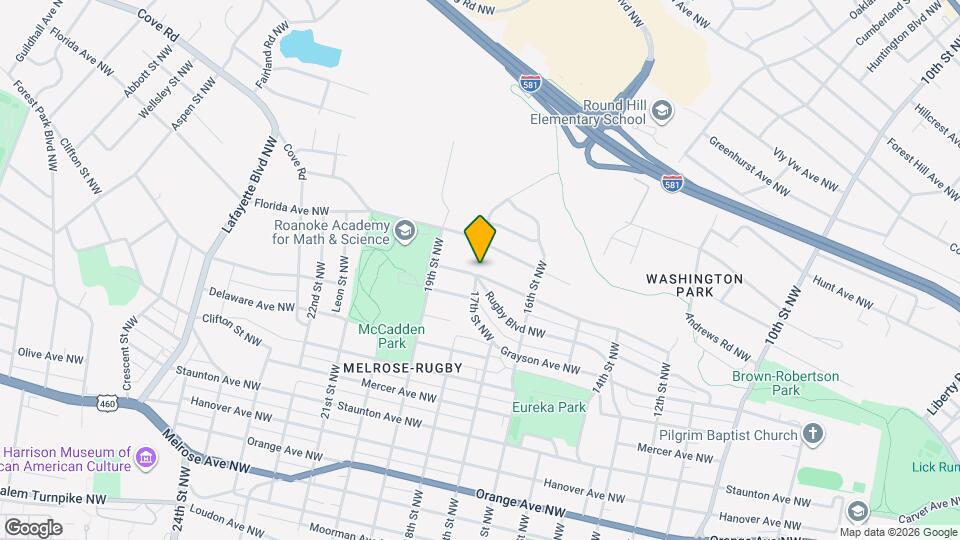 1657 Syracuse Ave NW Map and Location Details