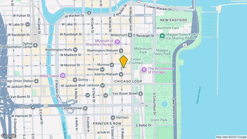 55 E Monroe St, Unit 4618 Map and Location Details