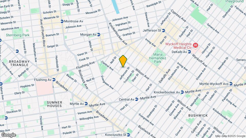 256 Melrose St Map and Location Details