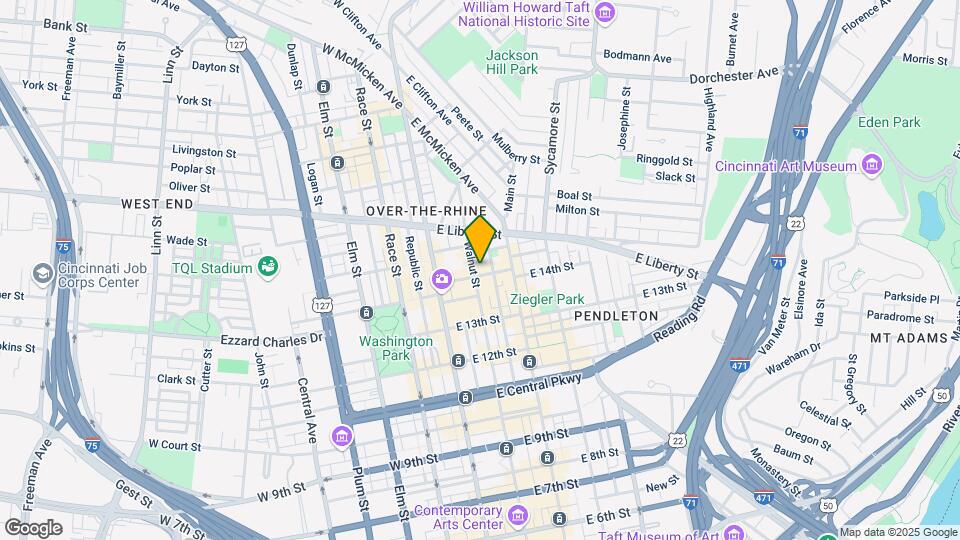 106 E Fourteenth St Map and Location Details