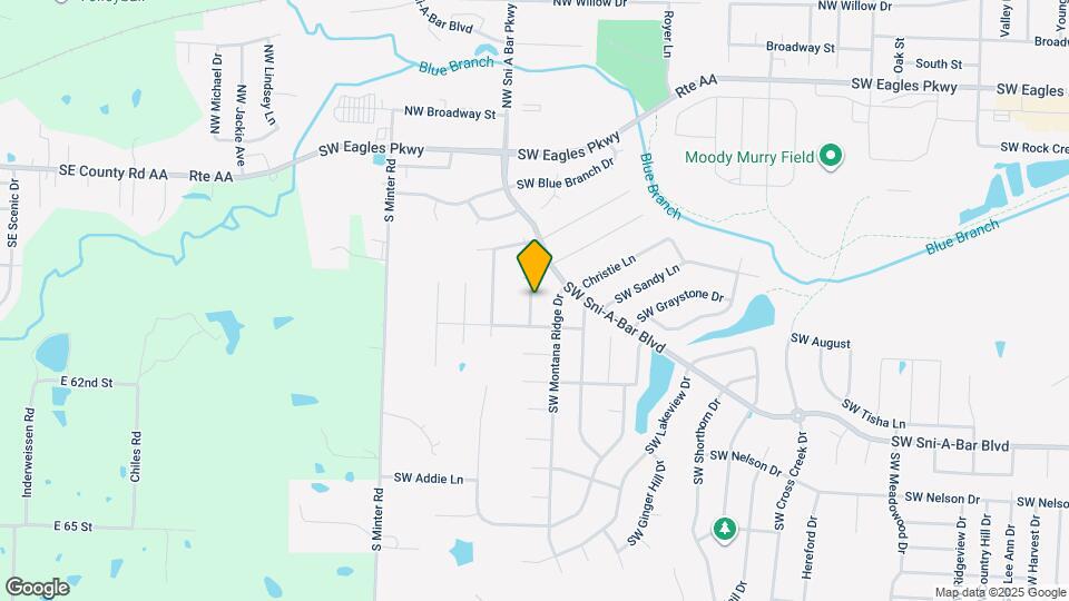 421 SW Hamilton Ln Map and Location Details