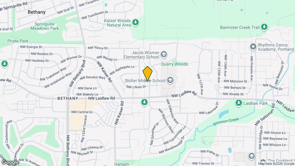 5241 NW Skycrest Pkwy Map and Location Details