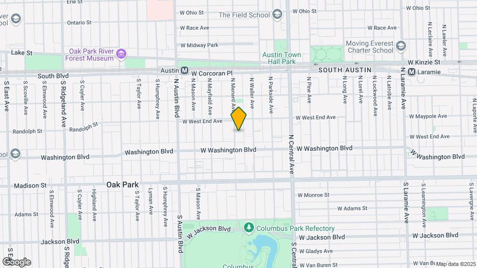 133 N Menard Ave Mapa y Detalles de la Ubicación