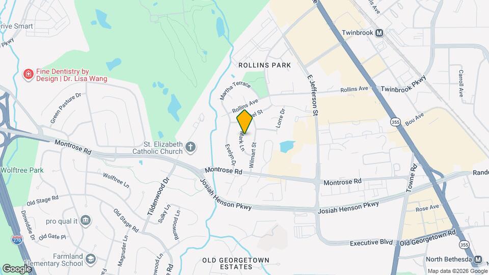 1710 Mark Ln Map and Location Details