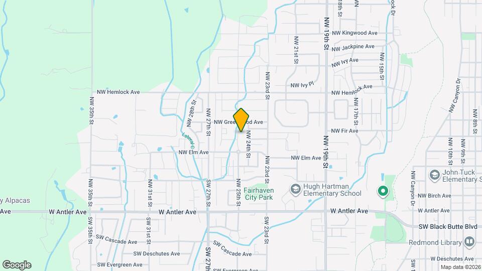 612 NW 25th St Map and Location Details