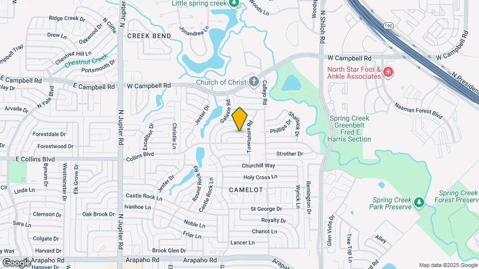 2910 Big Ben Ln Map and Location Details